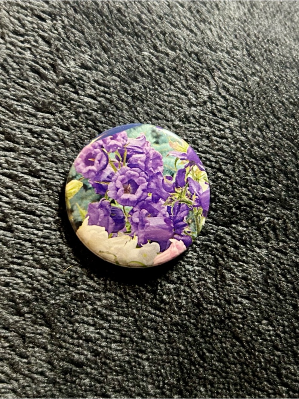 Handmade Floral Button Set Seed Packet Upcycled Pins 1.25in Cottagecore Spring - Picture 4 of 8